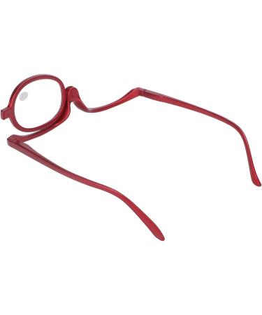 Fashionable +2.50 Makeup Reading Glasses - Rotatable High-Folding Magnification Lenses for Women - Buy Online on GoSupps.com