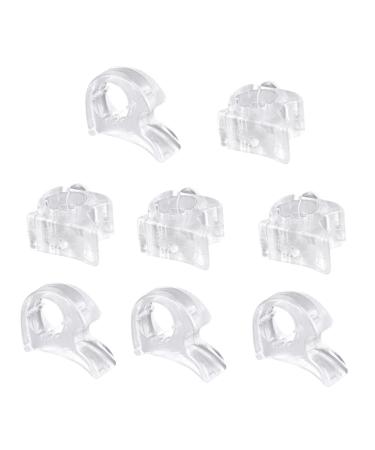 Healeved 8pcs Toe Separator Thumb Splint Thumb Protector Little Toe Correctors Hallux Valgus Toe Dividers Convenient Toe Separators Bunion for Women Toe Spacers Sebs