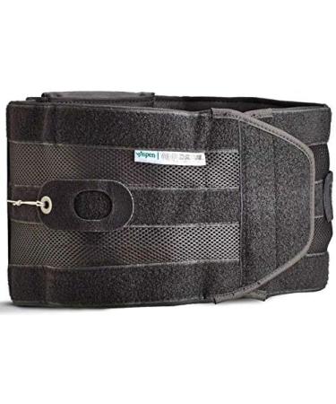 Aspen Quikdraw PRO Back Brace - Medium Black - Lumbar Pain Relief with Pulley System - Buy Online on GoSupps.com