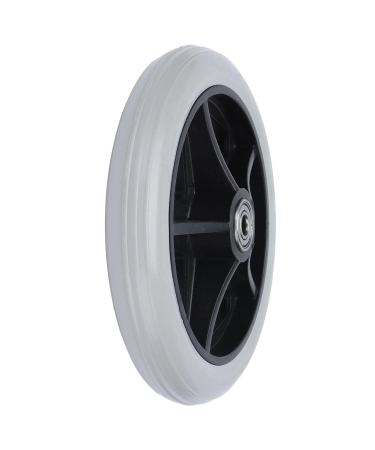 6 Inch Solid Wheel Large Carrying Capacity 5-Hole Wheelchair Wheels WearResistant 608ZZ Bearing for Rollators for Walkers - Buy Online on GoSupps.com