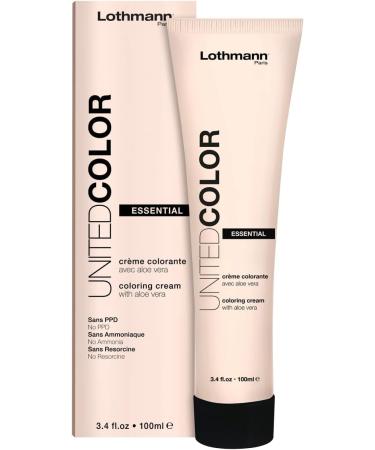 United Color Essential Ammonia Free Hair Coloration The Bases - 100ml - Lothmann Paris (6.00 - Dark Blonde) - Buy Online on GoSupps.com