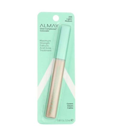 Almay Clear Complexion Concealer  Light/Medium  200   0.18 oz
