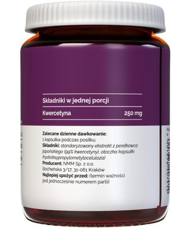 Vitaler's Querc tine 250 mg - 60 g lules V g talien 2 mois de suppl mentation Sans conservateur Composition pure - Buy Online on GoSupps.com