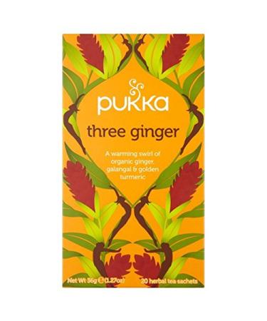 Pukka Teas Pukka Three Ginger Tea 20 per Pack