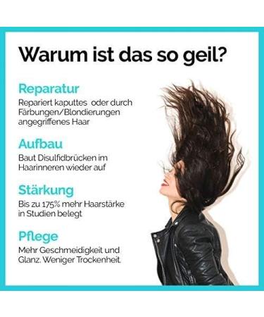  GEILEHAARE Diplex Intensive Treatment - Repair Damaged and Blonde Hair - Repairs Broken Hair and Builds Disulphide Bridges in Hair from Within - Made in Germany - 150ml - Buy Online on GoSupps.com