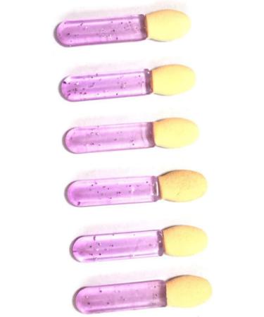 Baluue 100pcs Eyeshadow Brush Kit Beauty Sponge Women Eyeshadow Applicator Makeup Eye Sponge Violet 3.6X1.2 cm Violet - Buy Online on GoSupps.com