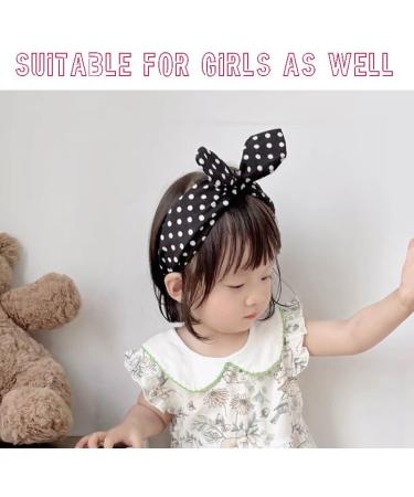 Blace Bow Polka Dot Headband Bowknot Spa Skincare Headband for Women Girls Blcak Bow Hairband Hair Band for Washing Face Halloween Hair Accessories for Girls Women Top Knot Hair Band Bow Tie Hairband black - Buy Online on GoSupps.com