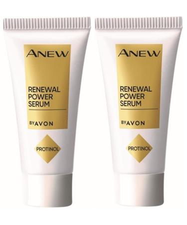 Avon Avon Anew Renewal Powerful Face Serum 10ml (Pack of 2)