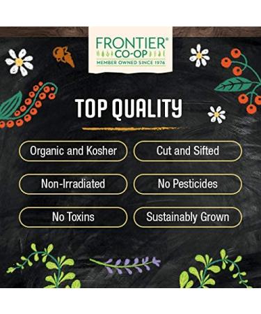 Frontier Co-op Organic Peppermint Leaf 1lb - Cut & Sifted | Shop Now - Buy Online on GoSupps.com