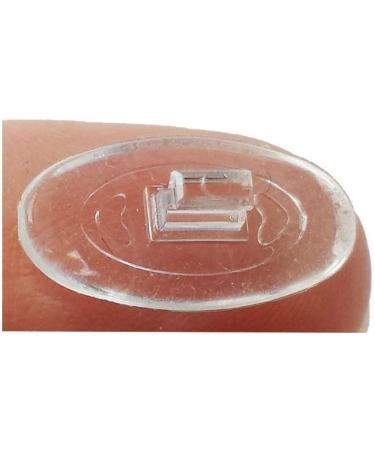 ASKANA Silicone Oval Nose Pads Model #2 - 15mm for Glasses & Sunglasses (3 Pairs) - Buy Online on GoSupps.com