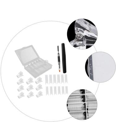 Housoutil 1 Set Nail Set Strengthen Nail Polish White Plastic - Buy Online on GoSupps.com