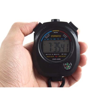 6 Pack Multi-Function Electronic Digital Sport Stopwatch Timer with Large Display - Ideal for Sports & Fitness Coaches - Buy Online on GoSupps.com