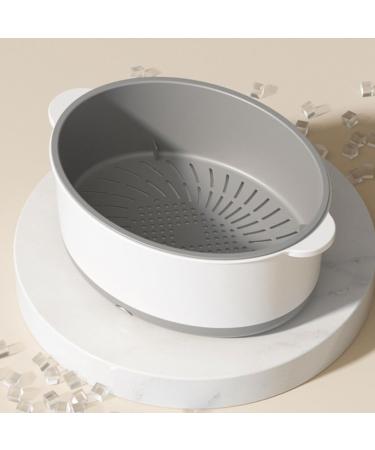 rongweiwang Quick And Easy To Drain And Clean Drain Basket For Kitchen Hollow Drainage Basket ABS Electric Vegetable Washing Basket - Buy Online on GoSupps.com