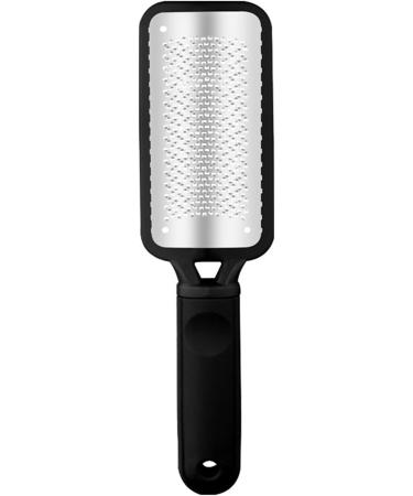 Pedicure Foot File Hard/Dead Skin Remover for Foot Pumice Reusable Stainless Steel Feet Rasp Used on Both Wet & Dry Feet(Black) - Buy Online on GoSupps.com