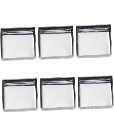 FOMIYES 180 Pcs Square Magnets Empty Pans for Eyeshadow Empty Eyeshadow Tin Pan Sample Makeup Metal Mx3pcs As Shownx3pcs - Buy Online on GoSupps.com