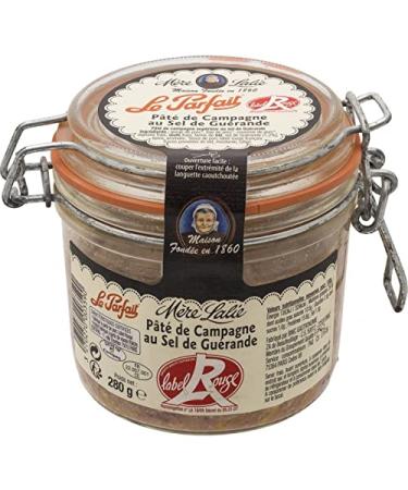 Mere Lalie Country terrine with Guérande salt Label red