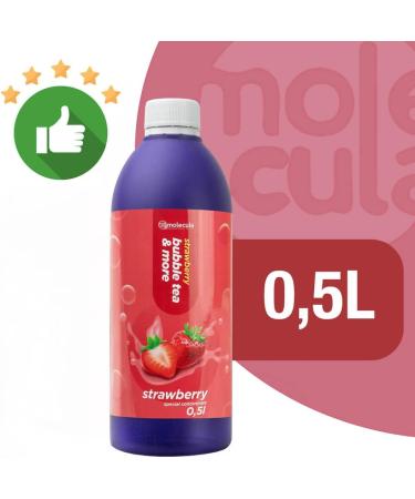 SIROP DE TH BULLES 0 5L CONCENTR DE FRAISE - Buy Online on GoSupps.com
