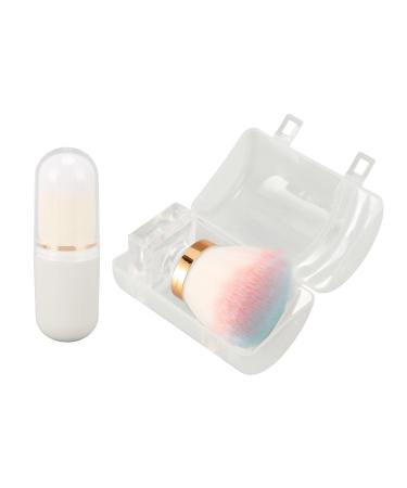 Buy Retractable Kabuki Makeup Brush | Soft Powder Brush for Effortless Blending & Travel-Friendly Design - Perfect for Blush Bronzer & Powder - Buy Online on GoSupps.com