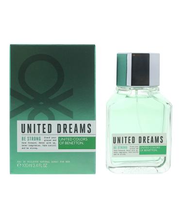 United Colors of Benetton United Dreams Eau de Toilette Spray for Men Be Strong 3.4 Ounce 3.4 Ounce (Pack of 1) Be Strong