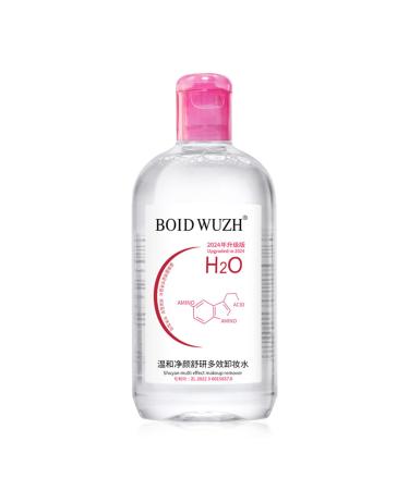 Waterproof Make-Up Remover Micellar Cleansing Water H2O to Cleanse Skin Remove Makeup and Brighten Dull Skin for All Skin Types including sensitive skin and makeup removal