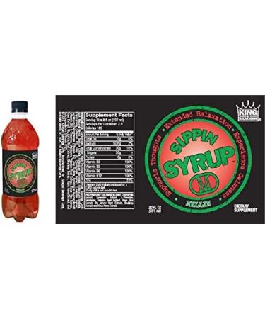 Sippin Syrup Relaxation Beverage 20 Ounce - 12 Pack (Mellin) - Buy Online on GoSupps.com