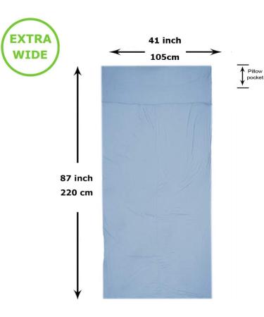 Browint Bamboo Travel Sheets for Adults - Ultralight Sleep Sack for Warm Weather Camping, Rectangular with Pillow Pocket and Mummy Hood - Cooling Sheets for Summer Travel - Buy Online on GoSupps.com