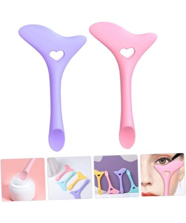 2 Pcs Eyeliner Eyeshadow Marscara Drawing Tools Makeup Marscara Make up Aids Simple Facial Mask Girl - Buy Online on GoSupps.com