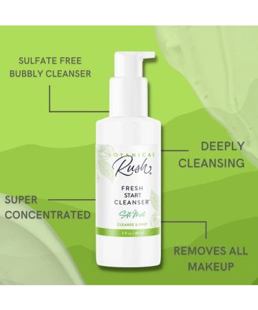 Fresh Start Cleanser - Daily Makeup Remover & Shaving Solution for All Skin Types | 3.4 Oz Concentrated Formula - Buy Online on GoSupps.com