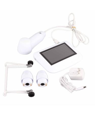 Skin Diagnosis Hair Analyzer 5 Inch LCD Screen Digital Skin Detector Moisture Tester Hair Skin Analyzer Machine Skin Pigment Tester (US Plug)