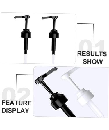 Alipis 3pcs Pump Head Honey Dispenser Creamer Dispenser Coffee Syrup Pump Dispensers Oyster Sauce Sprayer - Buy Online on GoSupps.com