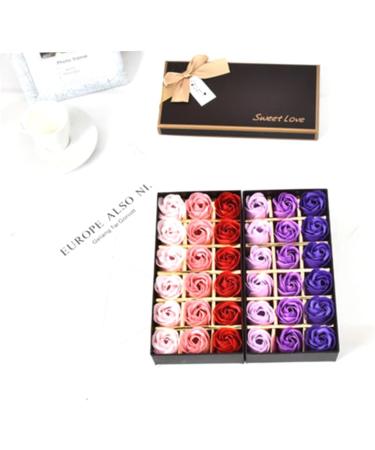 Rose Scented Bath Soap Petals | Luxurious Rose Flower Soap for Relaxation - Buy Online on GoSupps.com