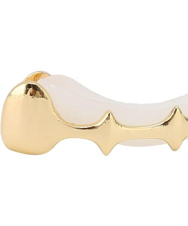 Hip Hop Brace Party Teeth Brace Compatible for Halloween for Party for Music Concerts(Gold) - Buy Online on GoSupps.com