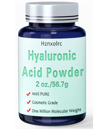 2 oz Premium Hyaluronic Acid Serum Powder - 100% Pure Cosmetic Grade | Anti Aging Face Serum for All Skin Types - Buy Online on GoSupps.com