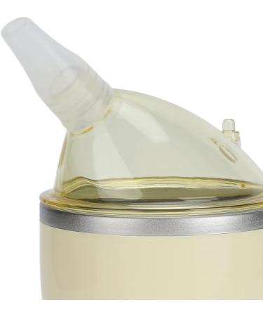 Convalescent Feeding Cup 350ml 304 Stainless Steel Adaptive Drinking Cup with Straw Leakproof Lightweight Bed Sippy Cup Drinking Aids for The Elderly Patient Disabled - Buy Online on GoSupps.com