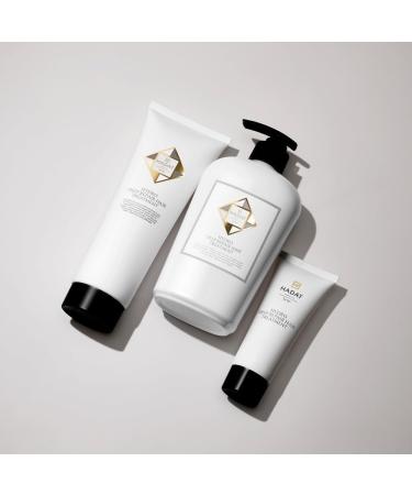 HADAT Cosmetics Hadat Hydro Deep Repair Hair Treatment 500 ml repairs damaged hair hydrates and protects damaged hair with macadamia oil and hydrolyzed collagen - Buy Online on GoSupps.com