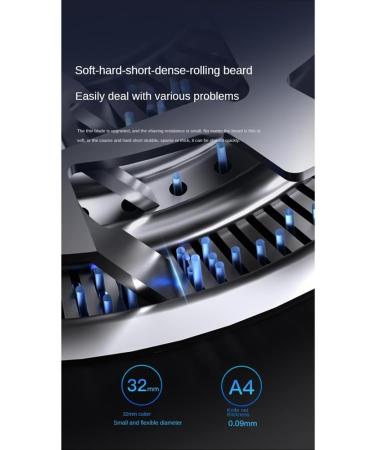 Dewedrt Electric Shaver USB Rechargeable Digital Display Multifunctional Travel Shaver Mini Men'S Shaver - C - Buy Online on GoSupps.com