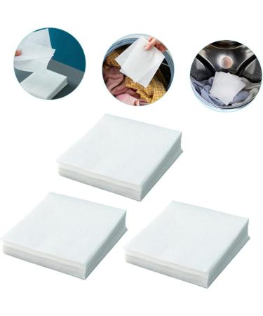 FRCOLOR 72pcs Anti-cross-dyeing Absorbing Film Clothes Washing Supply Dye Paper Washing Color Anti- Dyeing Washing Paper Laundry Cloth Laundry Supplies Concentrate Absorbent Paper White - Buy Online on GoSupps.com