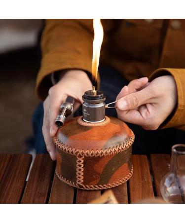 Qmint Outdoor Gas Lantern - Portable Dreamlike Candle Lamp for Tents | Glass Mantle Lantern - Buy Online on GoSupps.com