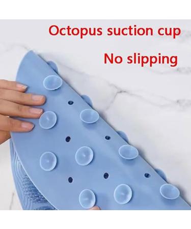 Kesurpae Multifunctional TPE Shower Massage Scraper - Ultimate Comfort & Non-Slip Design in Gray | Shop Now! - Buy Online on GoSupps.com