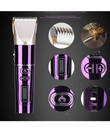 Men's LED Display Professional Electric Hair Clipper | Rechargeable Hair Trimmer for Perfect Grooming - Buy Online on GoSupps.com