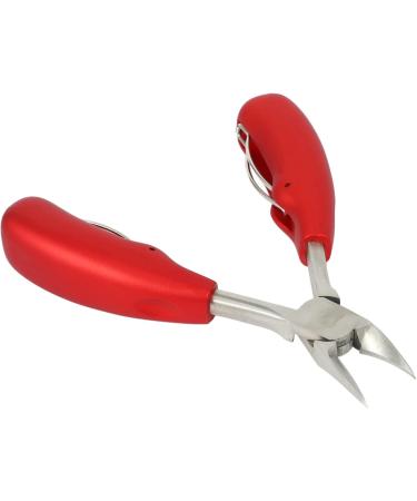 Prakti Double Spring Soft Rubber Handle Fingernail&Toenail Cuticle Nipper Trimming Cutter Scissor Plier Nail Clipper Cutter - Buy Online on GoSupps.com