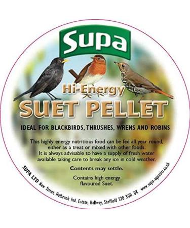 Supa Mixed Suet Pellets for Wild Birds 3 Litre Bucket High Energy Protein Rich Treat For Garden Birds Attract More Birds To Your Garden Quality Wild Bird Food package may vary - Buy Online on GoSupps.com