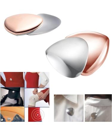 Power Duo Stainless Steel Magnet Jewelry - Copper Neutral Polished Anti-Allergen TCM Body Magnet for Pain Relief - Style #177CU | Magnetic Jewelry 4You #1114 - Buy Online on GoSupps.com