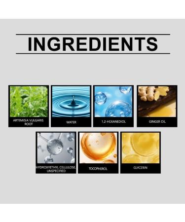 Ginger Mugwort Roller Massage Serum for Neck and Shoulder Relaxation Moisturizing Nourishing Daily Comfort Care 120ml - Buy Online on GoSupps.com