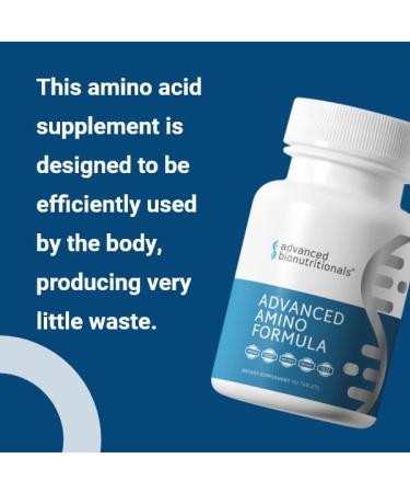 Advanced Bionutritionals PerfectAmino Formula - Vegan Amino Supplements for Muscle Growth & Energy - 150 Tablets - Made in USA - Buy Online on GoSupps.com