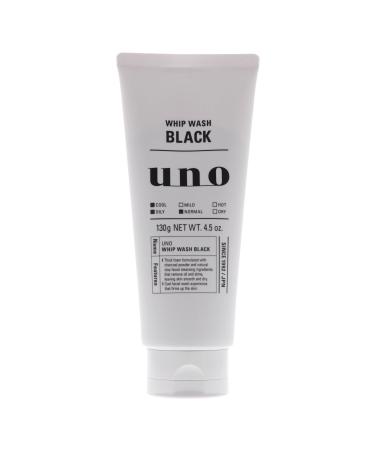 UNO WHIP WASH Black Facial Cleanser For Men 4.5 oz