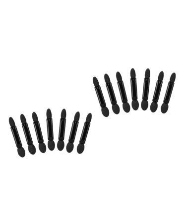 WOONEKY 100 Pcs Eyeshadow Brush Kit Makeup Eyeshadow Brush Women Eyeshadow Brush Eye Shadow Applicator Black