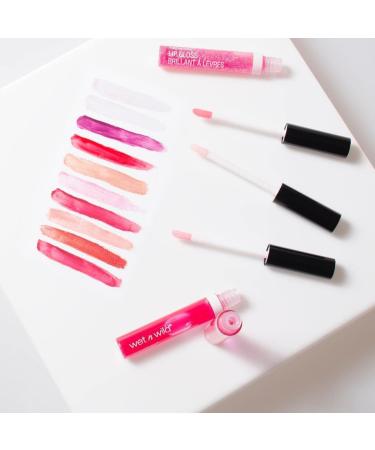 Wet n Wild MegaSlicks Lip Gloss Clear Crystal 0.60 Ounce - Long-Lasting Shine - Pack of 1 - Buy Online on GoSupps.com