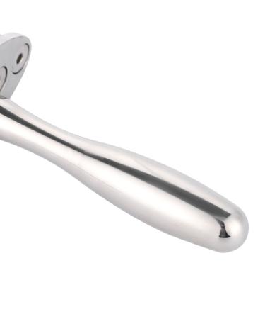 Buy Hohxfyp Acupuncture Pen - Stainless Steel 5 Fork Magnetotherapy Tool for Deep Tissue Massage (6.3 inch Silver) | Manual Acupressure for Face & Body - Buy Online on GoSupps.com