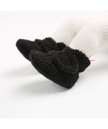 Matt Keely Baby Anti-Slip Winter Booties | Soft Sole Infant Crib Shoes | Fleece Lined 6-12 Months | Black Style 2 - Buy Online on GoSupps.com